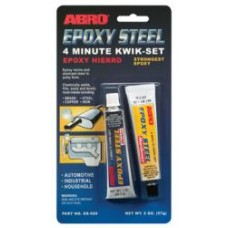 ABRO Epoxe Steel Quick Set - Εποξική κόλλα μετάλλου γρήγορη 57gr